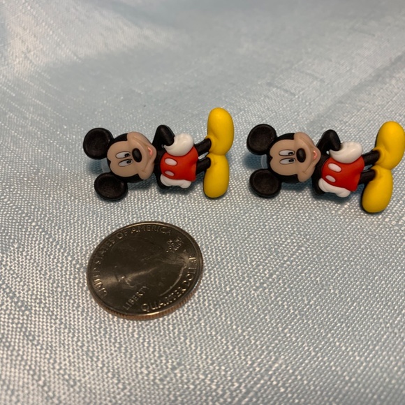 NWT 1 Pair of Handmade Disney Mickey Mouse Pierced Earrings in 3 Styles - Picture 6 of 11